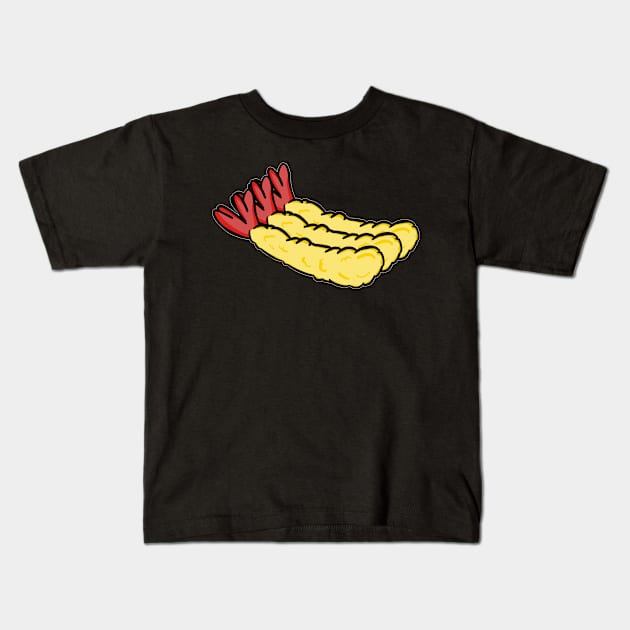 Tempura pack Kids T-Shirt by Uwaki